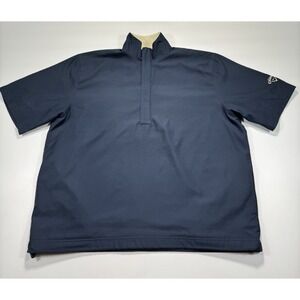 Callaway Golf Sweatshirt Mens Large 1/4‎ Zip Pullover Brushed Microfiber